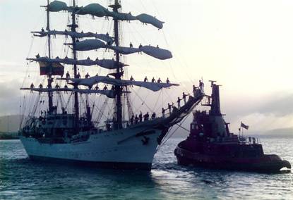 88 Skolfartyget Gloria frn Colombia